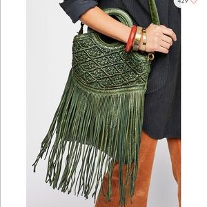 FREE PEOPLE Juliet Macrame Tote